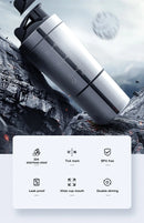 Garrafa de Água Térmica para Esporte Dupla Camada Ferro inoxidavél