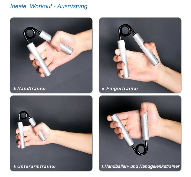 Metal Grip Para Ganho De Força 50LBS-300LBS